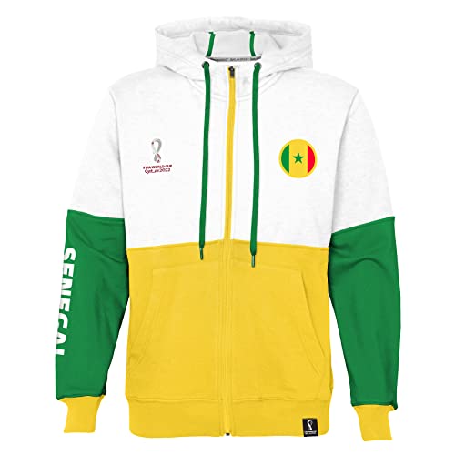 Image of Outerstuff International Soccer mens Fifa World Cup Country Contrast Panel Fleece Hood