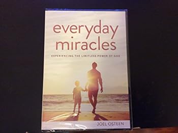 Audio CD Everyday Miracles JOEL OSTEEN - 3 message cd/dvd Book
