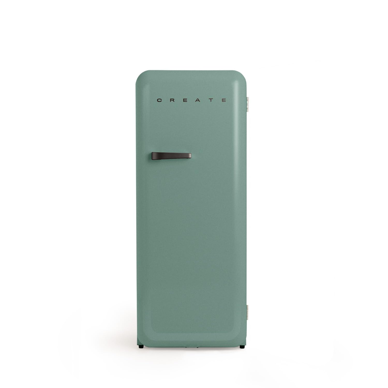 CREATE / RETRO FRIDGE 150 TERRACOTA/Frigorífico blanco roto maneta terracota con congelador 281L / 102W. bajo consumo. 150cm. 3 estantes. regulador temperatura. botellero. 60x60x150cm — view 44