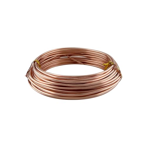 Alambre de Cobre,Electrocultivo,Caracoles,Puro,2mm 10Metros,Alambre de Cobre Para Electrocultivo,FabricacióN de JoyeríA DIY