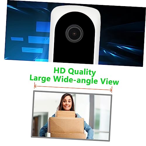 Hemobllo 2 Unidades Campainha visual com olho mágico campainha eletrônica olho de gato câmera de olh