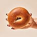 One Mighty Mill Whole Wheat Plain Bagels, 100% Organic, Fresh-Milled, Stone-Ground Flour - No Preservatives or Artificial Ingredients, Non-GMO, Kosher (4 Count, 1 Pack)