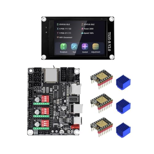 Aixinong1 DLC32 V2.1 32 �r�b�g ���[�U�[�����R���g���[���[ �{�[�h TFT �^�b�` �X�N���[��(Package 12)