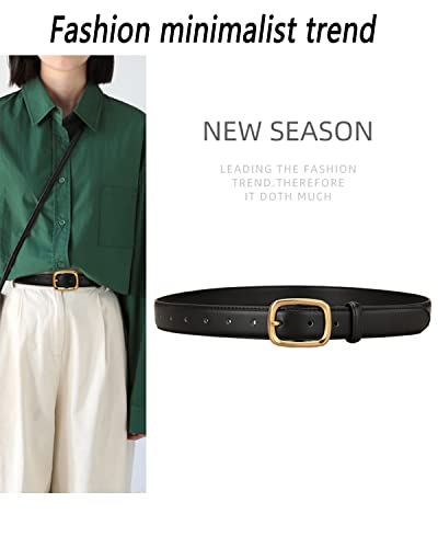 Woman Leather Belt Soft Fashion Belt for Dress4