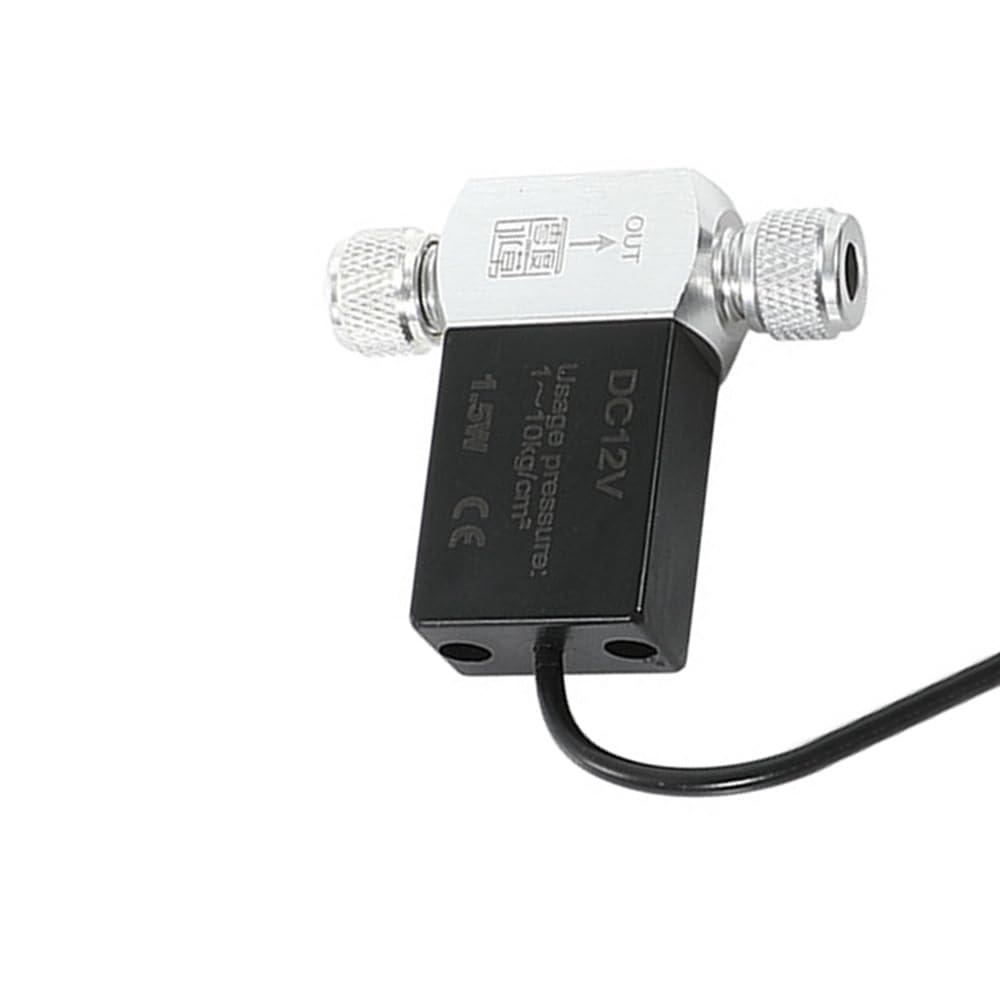 DONGKER électrovanne CO2 avec contrôleur temporisé, régulateur DC 12 V pour Aquarium, tête Simple ou Double, vanne motorisée pour la Croissance des Plantes Aquatiques et Herbes