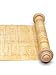 Produktbild Forum Traiani Schriftrolle 90x20cm, Papyrusrolle beschreiben, Papyrus mit Holzstange, Geburtstags-Gutschein klein - Geschenkidee Hochzeit-Rolle für Einladungen, Deko - Papyri Hochzeits-karte groß