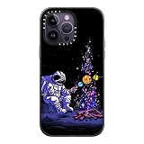 Picture of CASETiFY Impact iPhone 14 Pro Max Case [4X Military Grade Drop Tested / 8.2ft Drop Protection/Compatible with Magsafe] - Moon Camping - Matte Black