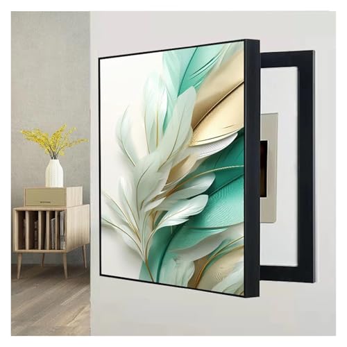 Qulamrdk Cuadro Decorativo para Caja de Medidores Tapa Cuadro Electrico, Pintura Decorativa La Caja de Medidor Eléctrico Cubre Cuadro Electrico Cubrecontador(G,15.7inx19.6in/40 x 50 cm)