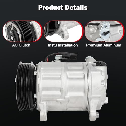 Image of cciyu Air Conditioning Compressor for BMW 230i 320i 328d 330i 340i 430i