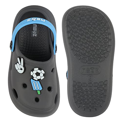 Image of NEOZ Casual Slingback Clogs for Kids with Soft Sole | Slip-On Breathable, Lightweight | Comfortable & Durable | Stylish Indoor & Outdoor Sandals Clogs for Kids