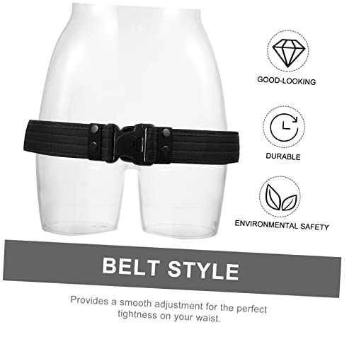 DECHOUS 1pc Waist Belt for Men Lightweight Breathable Outdoor Camping Training Webbing Belt Quick-dry Flexible Tear-resistant for Hiking Running and Field Camouflage2