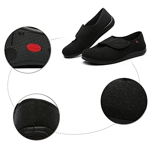 Outdoor Unisex Diabetic Shoes,for Arthritis,Diabetic Slippers,Extra Wide Width,Comfortable,Men's Therapy Shoes,Breathable Non-Slip4