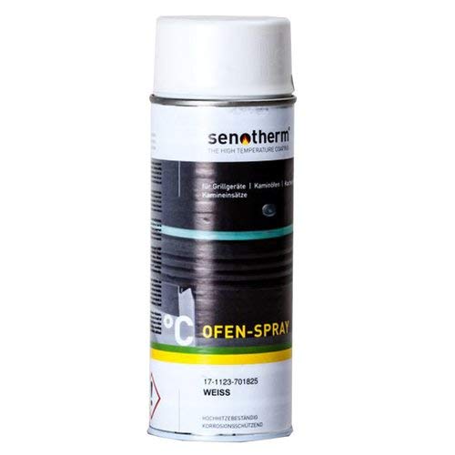 Senotherm Spray weiß 400ml Ofenfarbe Ofenspray Cover