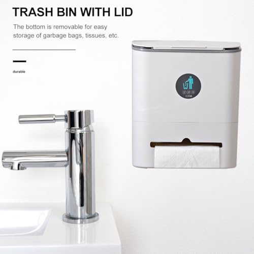 Bote de basura colgante para cocina con tapa deslizante, 3.5 galones miniatura 6