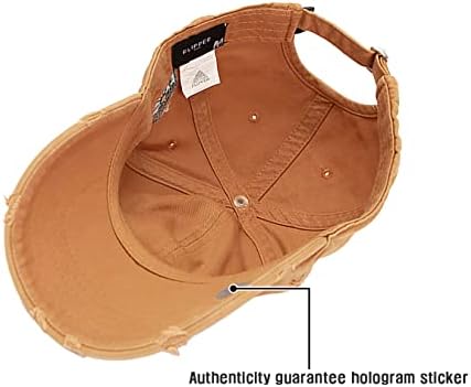 Flipper Adventurer Washed Cotton Vintage Outdoor Unstructured Distressed Baseball Cap Dad Hat