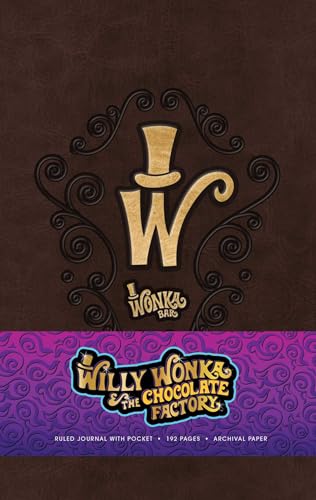 Willy Wonka Hardcover Ruled Journal (Classics)