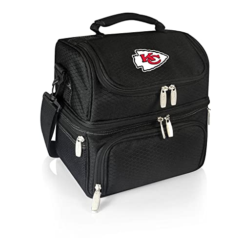 Image of PICNIC TIME NFL unisex-adult NFL Pranzo Lunch Bag, Insulated Lunch Box with Picnic Set, Lunch Cooler Bag