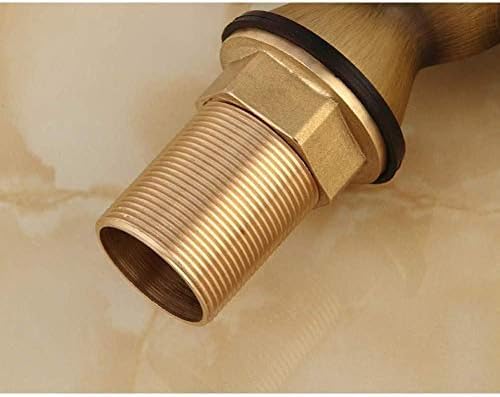 Robinet de lavabo laiton anti calcaire à double commande pour salle de bain