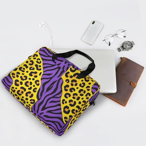 Funda portátil para laptop 15.6" amarilla morada miniatura 7