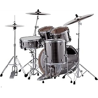 Batterie Pearl Export Fusion 20 » 5 fûts – smocky chrome - Les Beatles, Paul McCartney, John Lennon, RIngo Starr, George Harrison