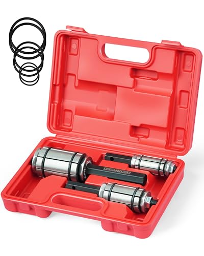 DAYUAN 3 tlg. 1-1/8\ bis 3-1/2\ Universal Auspuffrohr-Expander, Auspuff Rohrweiter Set Rohraufweiter für Auspuffrohr Ø 29 bis 89 mm, Aufweiter für Auspuffrohre