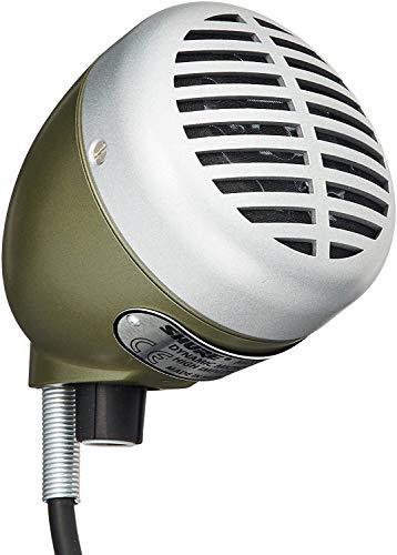 Shure 520DX Green Bullet Dynamic Microphone