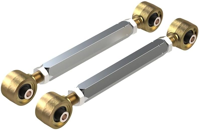 MetalCloak Aluminum Control Arms, Double Adjustable, Compatible with TJ/LJ Wrangler & XJ Cherokee, Lower Front or Rear, Low Maintenance, MetalCloak Duroflex Bushing, Made in USA