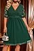 Pinup Fashion Emerald Green Dress Women Plus Size Bridesmaid Wedding Guest Short Prom Semi Formal Lace Chiffon Midi Dress