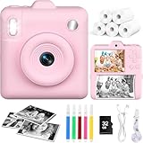 UIONVO Appareil Photo Instantané Enfants - 1080P HD 2,4