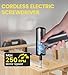 AutoShark Electric Screwdriver Cordless Rechargeable 3.6V, 0.15-5N·m Precision Torque Control, 30pcs S2 Alloy Bits, 2000mAh Power Screwdriver Repair Tool Kit for Electronics, PC, Phone & Laptop