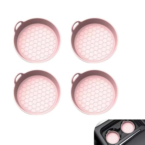 4 piezas portavasos de silicona antideslizante para carro miniatura 1