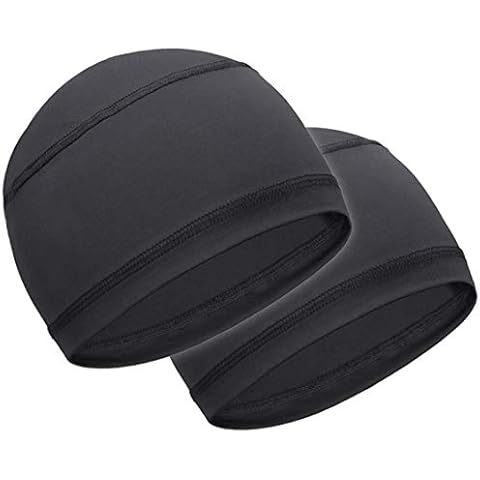 Cooling Skull Cap Helmet Liner for Men - Sweat Wicking Bike, Cycling, Bicycle Head Cap Beanie - Motorcycle & Hard Hat Liners Cover