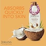 Jergens Hydrating Coconut Body Lotion, Hand and Body Moisturizer, Infused with Coconut Oil, Hydrates Dry Skin Instantly, Dermatologist Tested, 16.8 oz - Image 4
