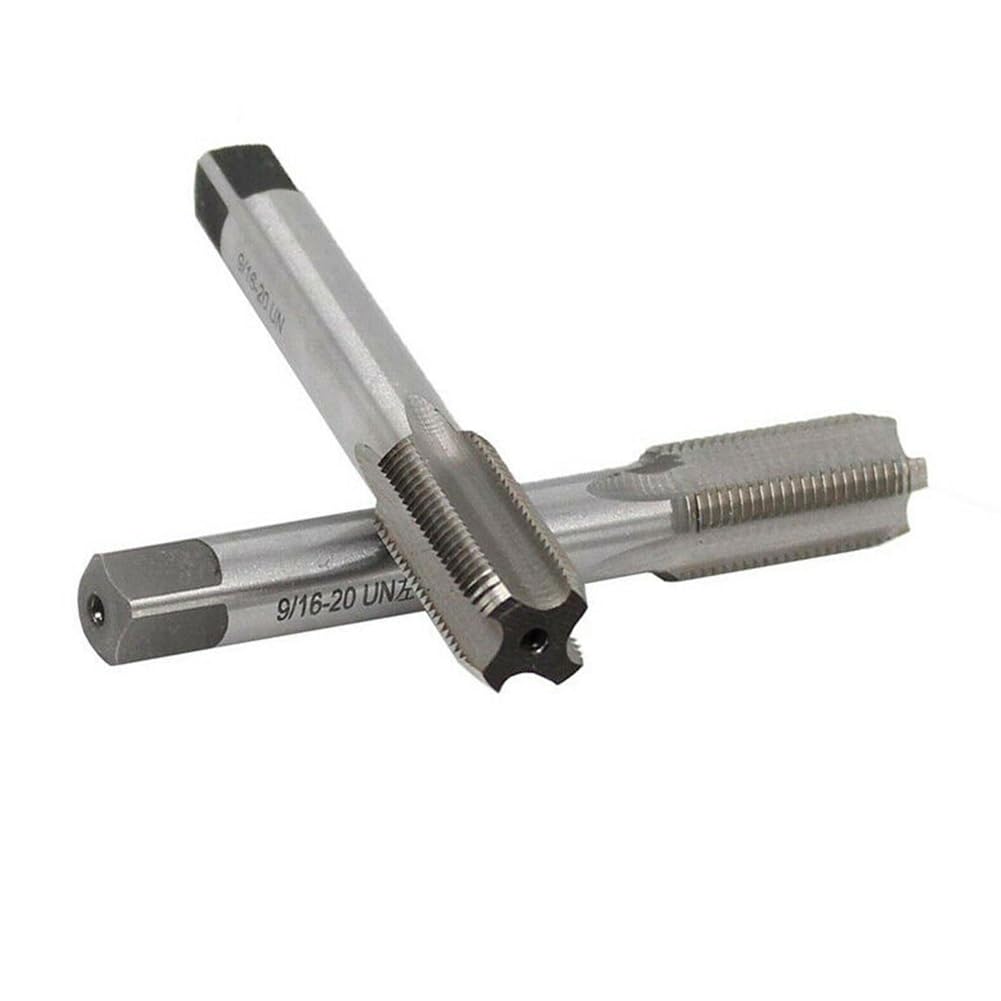 9/16-20 filettatura destra e sinistra HSS 9/16 '' - 20 TPI per riparazione pedivella bici, 2 pezzi
