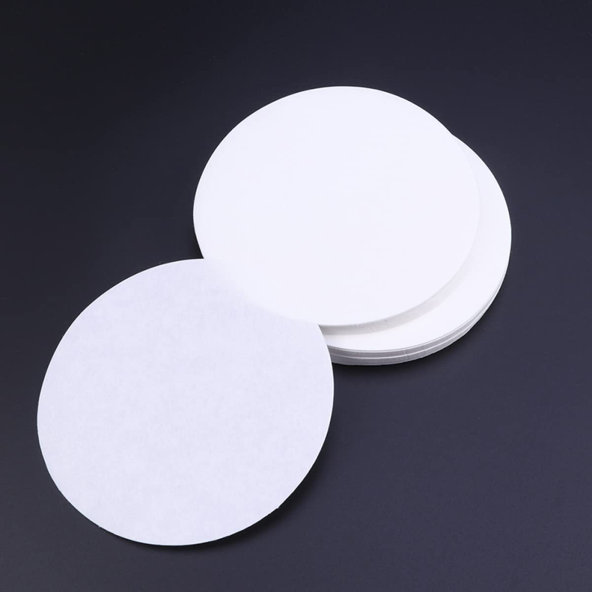 CHILDWEET Medium Flow Rate Qualitative Filter Papers 9cm Discs for Chemistry Lab Filter Paper Set