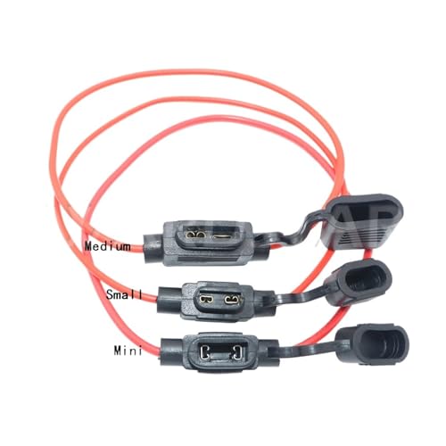 Porte-fusible étanche évite les courts-circuits avec son câble 18AWG - 2