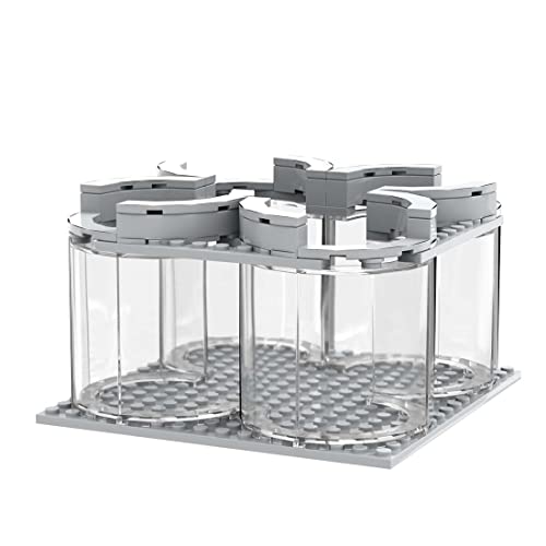 JOYFLY Soporte de pantalla para lanzamiento, para Lego 21309/92176 Saturno V, bloques de construcción personalizados compatibles con Lego Cover