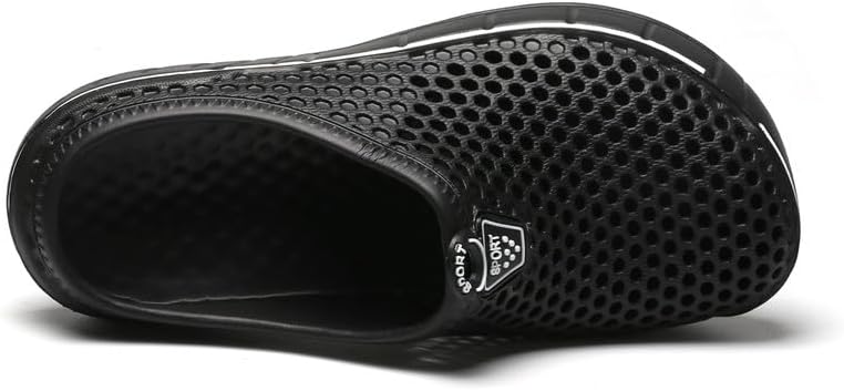 Unisex EVA Garden Clogs Men's Slip - On Shower Beach Quick Drying Slipper Couple Breathable and Lightweight for Casual Wear
