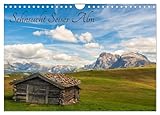  Sehnsucht Seiser Alm (Wandkalender 2026 DIN A4 quer), CALVENDO Monatskalender: Impressionen von der einzigartigen Seiser Alm