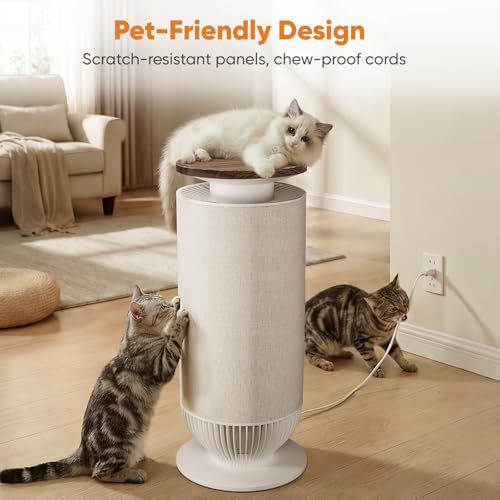 Image of Petbobi Air Purifier for Home Large Room Up to 3630 Sq Ft, H13 + H11 HEPA