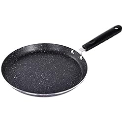 Cacerola Para Panqueques BEAUTIFABLE Sartén antiadherente para crepé de inducción, apta para cocinas de gas, tawa, crepé, cacerola para panqueques de aluminio fundido a presión