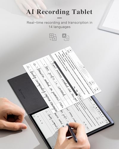 Tableta gráfica iFLYTEK AiNote Air 2 con pantalla E Ink, negro, 8,2 pulgadas — para estudiantes, sistema operativo Windows, incluye 5 recambios para lápiz y funda protectora miniatura 2