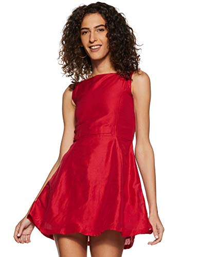 Image of Miss Chase Women's Polyester A-Line Dress
