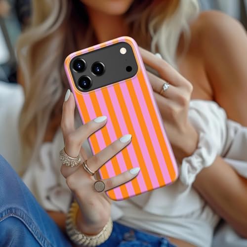 Coque iPhone 17 Pro double couche de protection rigide et silicone à motifs tendance - 5