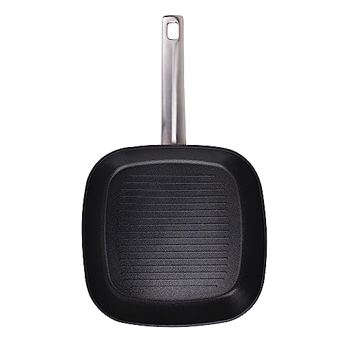 Poêle grill 24 cm couleur de terre pour vos repas d'été