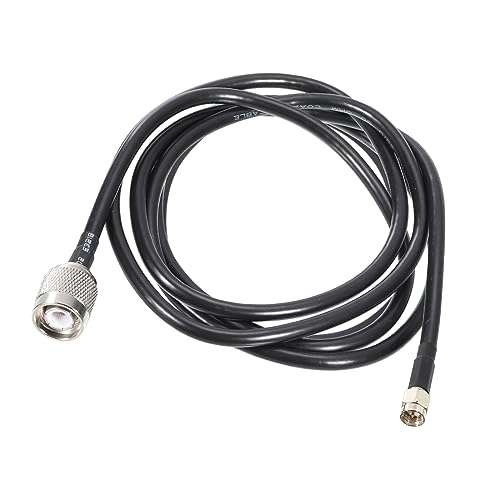 QUARKZMAN SMA Kabel 2m RG58 Verlängerungskabel SMA Stecker auf TNC Stecker