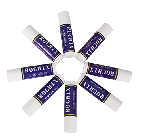 image for ROCHIX 1890 8 Pieces Cork Grease for Clarinet Oboe Flute Saxophone Lub