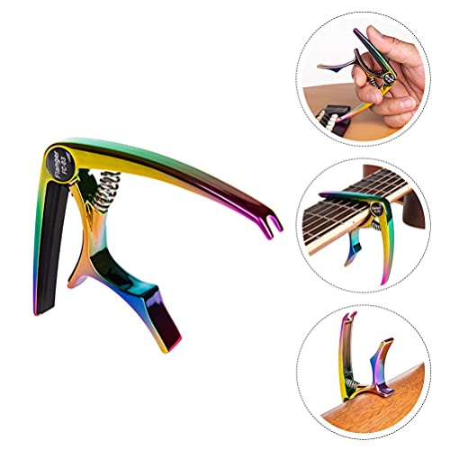 jojofuny Guitare électrique acoustique Capo Guitare professionnelle Capo Guitare portable Capo pour guitare Basse… - Les Beatles, Paul McCartney, John Lennon, RIngo Starr, George Harrison jojofuny Guitare électrique acoustique Capo Guitare professionnelle Capo Guitare portable Capo pour guitare Basse… – Image 4