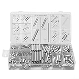 Feder-Sortiment-Set 300 Stück mit 20 Größen von Hardware-Spann- und Druckfedern in Box für Werkzeug und Ausrüstung