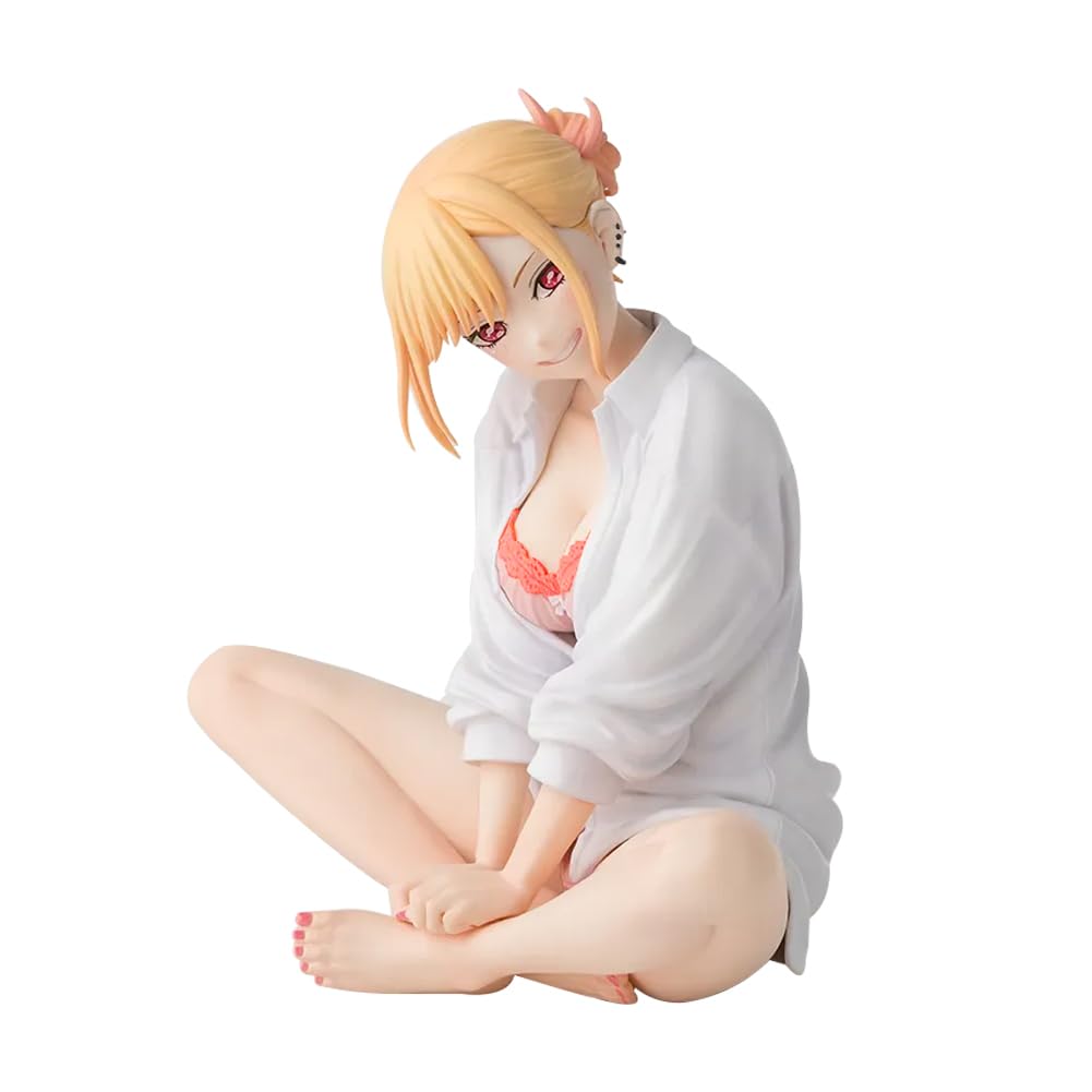 Xinchangda Kitagawa Marin Figure Sitting Pose Anime Girl Statue 10CM